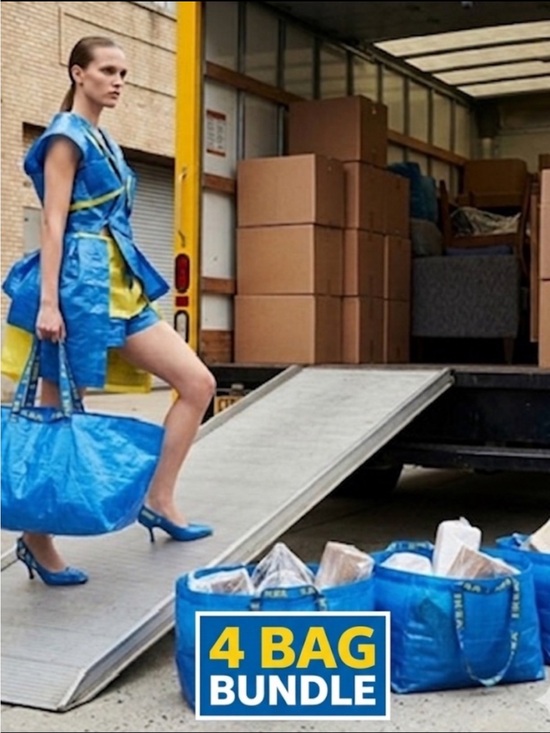 IKEA Handbags - IKEA Frakta Bags, Brand new, 4 Bags included